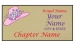 Gold Rectangle name Badge Artwork 19 Pink